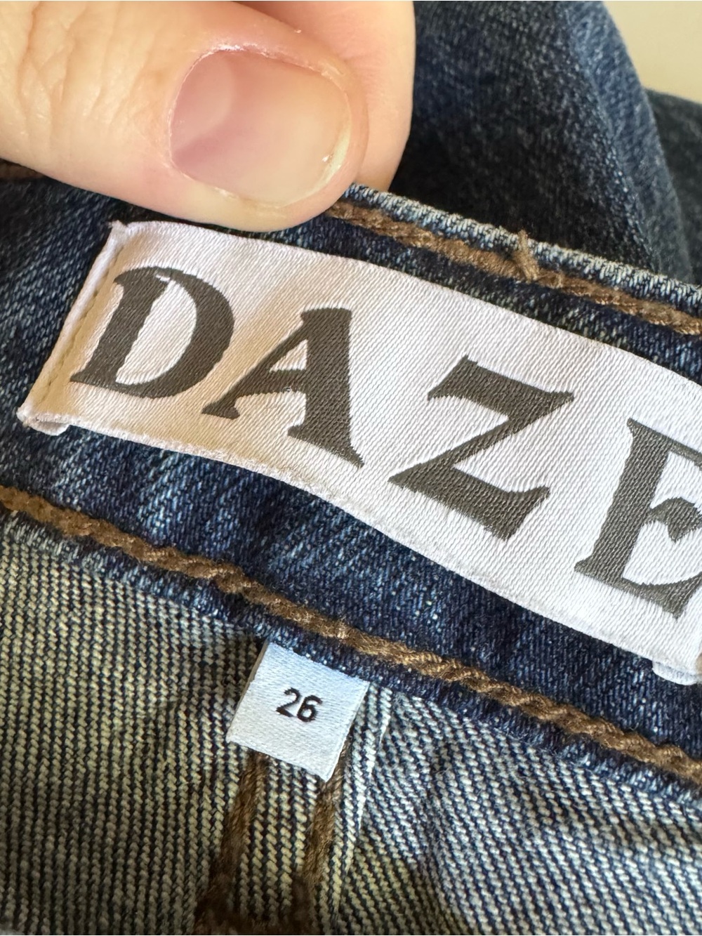 Daze | Far Out High Rise Wide Leg Jeans - Picture 7 of 8